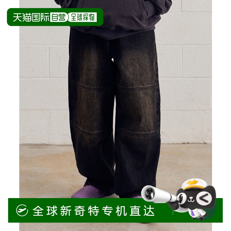 韩国直邮FILLUMINATE 公用牛仔裤3243DP400455 Incision Washed D