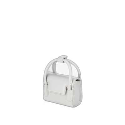 韩国直邮FIND KAPOOR女士时尚单肩斜挎翻盖褶纹迷你灰色小方包 11