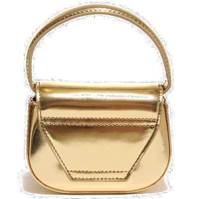 韩国直邮DIESEL金色迷你斜挎包牛皮X08957 PS202 H0500