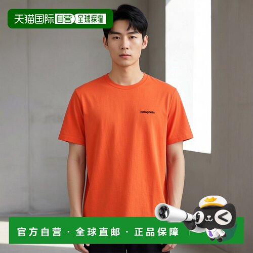 韩国直邮patagonia M P-6 标志 T 恤（37882-CLOR）户外