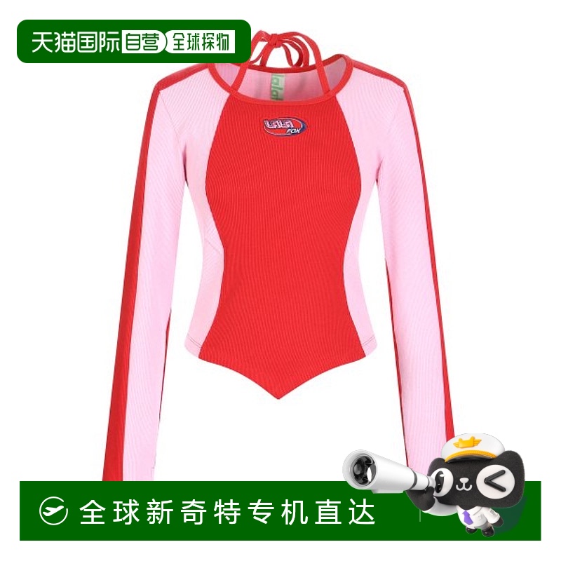 韩国直邮LALAFOX韩国正品运动时尚瑜伽小众日常辣妹女款T恤BP3CL0