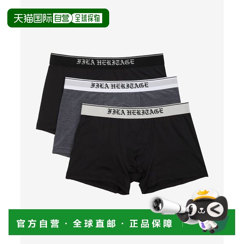 韩国直邮FILA FILA 内衣 Old English Droz 3 件套（FI4DRG1107MB