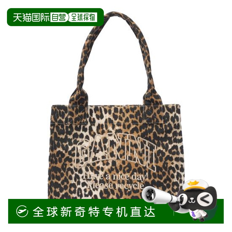 韩国直邮Gani 单肩包 A5807943 LEOPARD DOM