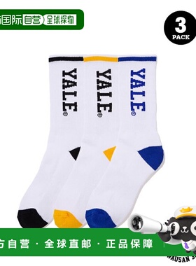 韩国直邮YALE [YALE X WAUSAN30] 3PACK SPORTS SOCKS背包YD05GD2