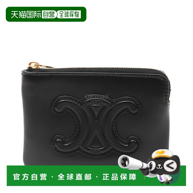 韩国直邮CELINE 光滑小牛皮零钱及卡片袋 (10C663DR8 38NO) 半钱