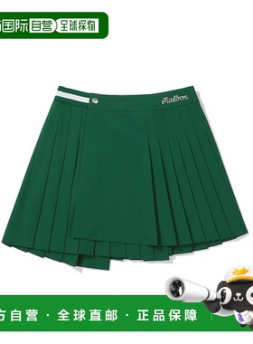 韩国直邮MALBON GOLF 女士运动半身裙M4322PSK14GRN UNBALANCE PLE
