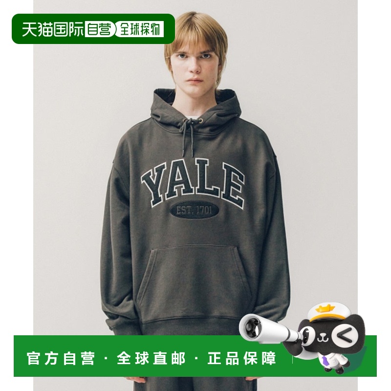 韩国直邮YALE秋冬新款韩版小熊校园日常复古卫衣男女同款YES1HD30