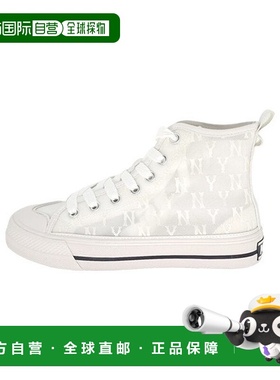 韩国直邮MLB MLB 官方 Playball 高帮字母图案网面运动鞋 3ACVCMM