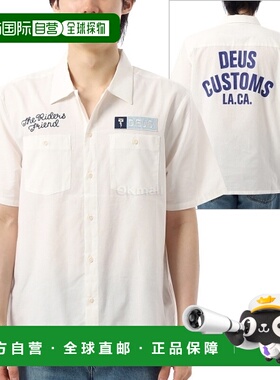 韩国直邮DEUS 前院衬衫 (DMP255066-VWH) 短袖衬衫