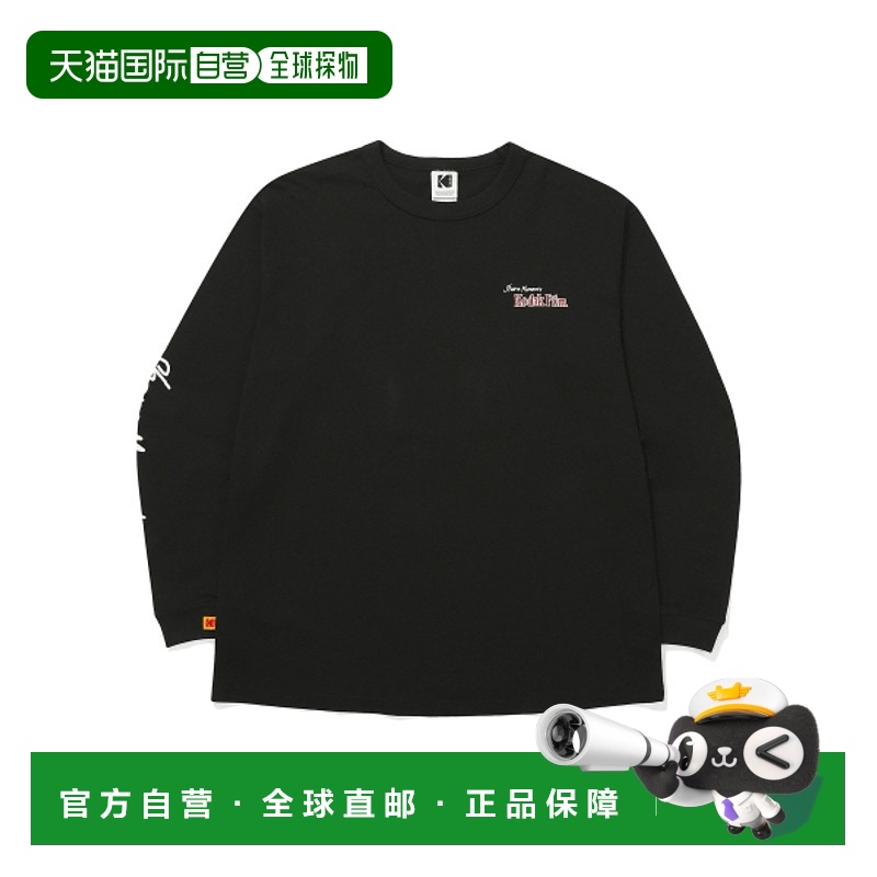 韩国直邮KODAK正品新款美式校园时尚运动男款T恤K4223LRL67BLK