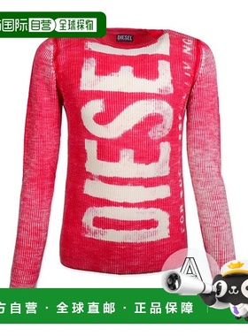 韩国直邮DIESEL Diesel K Atulus 圆羊毛针织衫 A09628 0CGBU 44Q