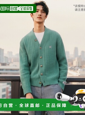 韩国直邮SATUR设计师款大气简约日常休闲个性开衫SA22FWMK42