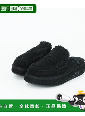 韩国直邮MARDI MERCREDI BEAUTE PLATFORM_SLIPPER_BLACK厚底女鞋