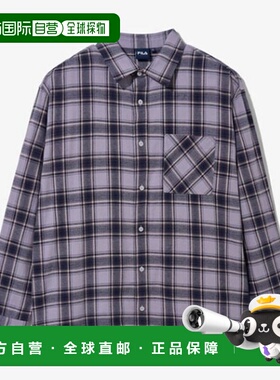 韩国直邮FILA Wheela 格纹衬衫 FS253SH01X001541