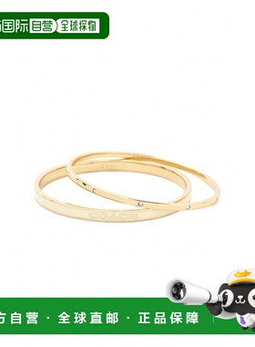 韩国直邮COACH 女士手链306217403 463839GLD100 (2 set)锆石手镯