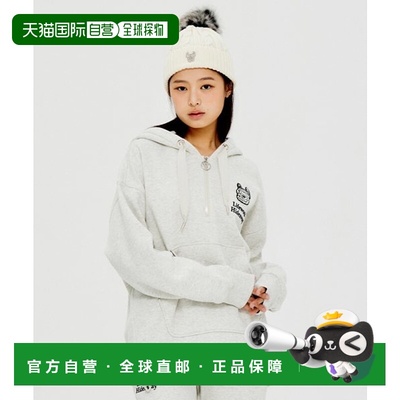 韩国直邮LIFEWORK 女士女士卫衣/绒衫LW234HD801新款帽衫连帽衫
