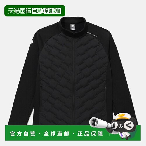 韩国直邮迪桑特DESCENTE Logo拼接长袖轻薄羽绒服男女同款SQ423XK