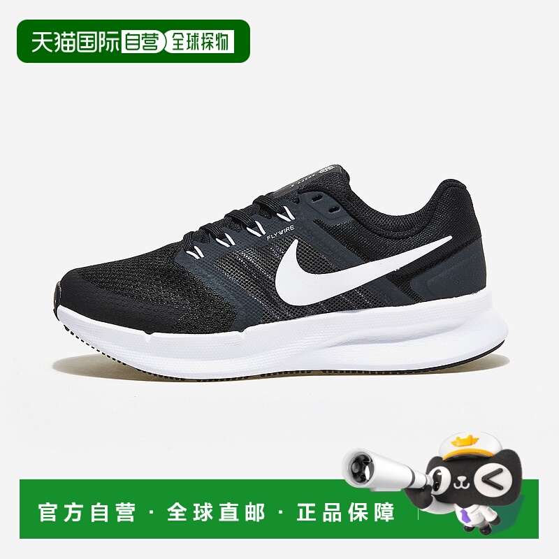 韩国直邮Nike Run Swift 3 舒适百搭 低帮 休闲跑步鞋 女款 黑色