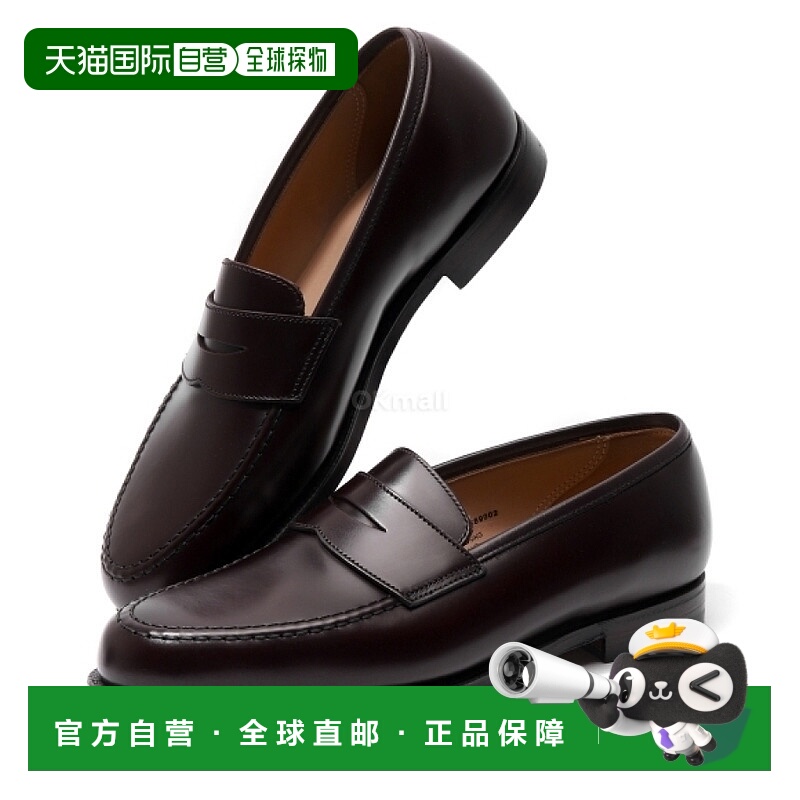 韩国直邮Crockett & Jones 波士顿勃艮第骑兵小牛皮（28363A-D13L