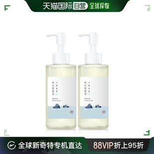 韩国直邮Round Lab柔恩莱独岛卸妆油200ml 2瓶清爽敏感肌清洁彩妆