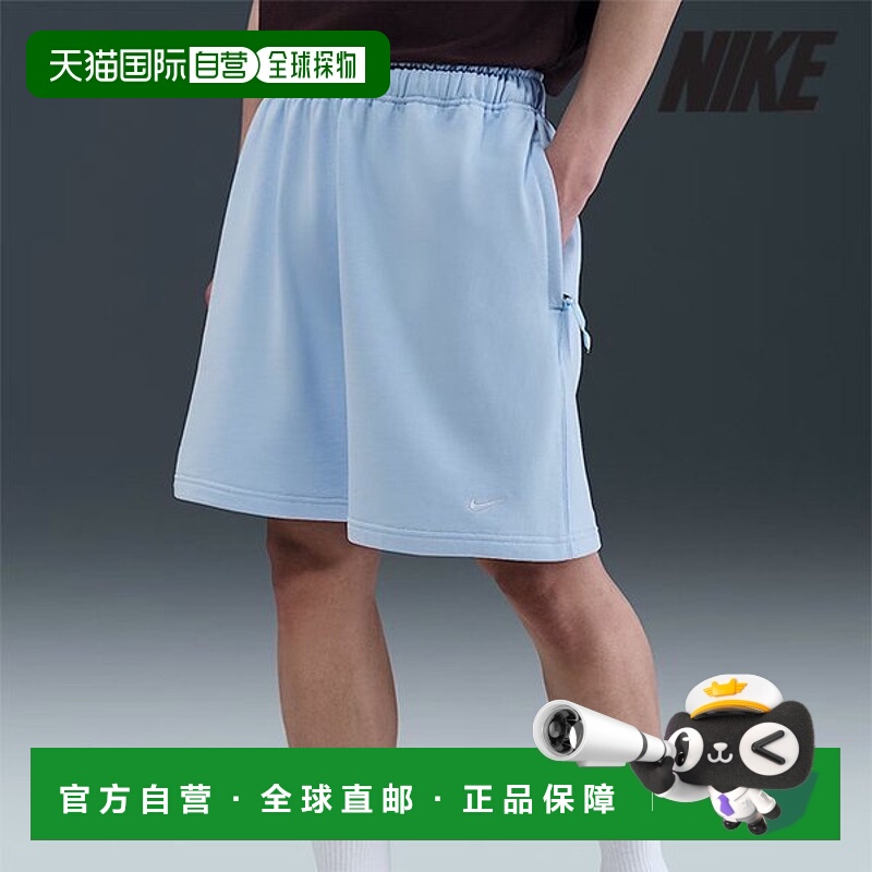 韩国直邮NIKE 耐克短裤 /U4- DX0818-441/男士单人 Swoosh 法式毛