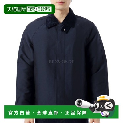 韩国直邮SUNFLOWER 短款插肩大衣 海军蓝 (4142) 夹克外套男装