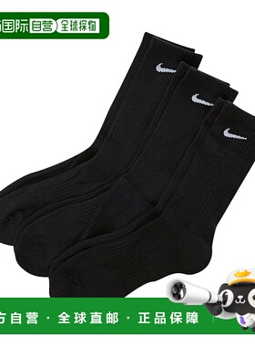 韩国直邮NIKE 耐克 Everyday Cush Crew 黑色 SX7664-010 FLNKFA1