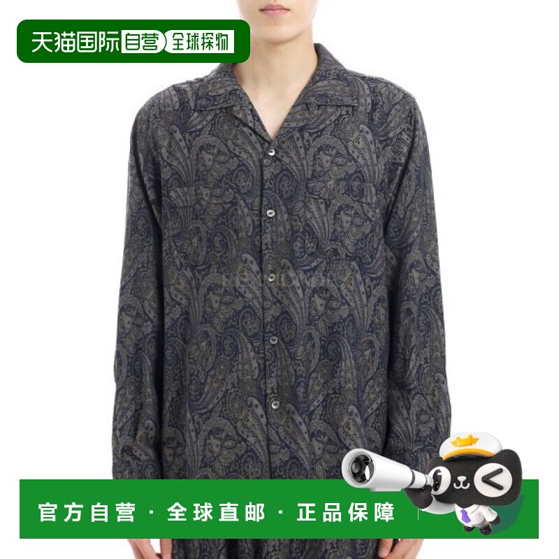 韩国直邮NEEDLES One-Up 衬衫 PE/C 提花布料 - 佩斯利花纹 (QV24图片