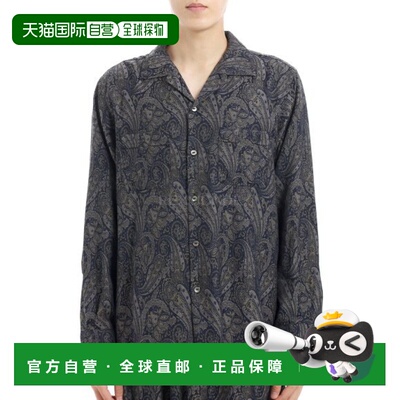 韩国直邮NEEDLES One-Up 衬衫 PE/C 提花布料 - 佩斯利花纹 (QV24