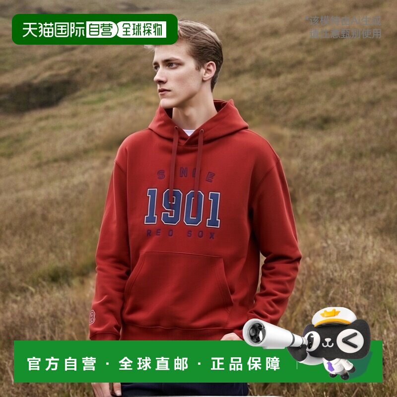 韩国直邮MLB 男士连帽衫3AHDV0144-43WIS时尚百搭潮牌高级感正品