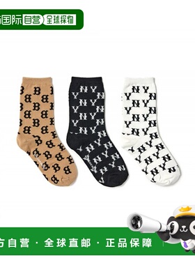 韩国直邮MLB KIDS 童鞋  7ASOM043N-00BKS儿童袜子(0-16岁)