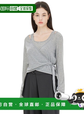 韩国直邮SISLEY 女士女装T恤 SATS04441MG高档舒适 时尚简约百搭