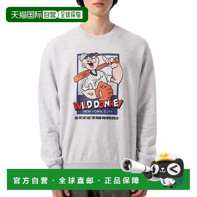 韩国直邮WILD DONKEY 永不放弃“HEATHERGREY”卫衣