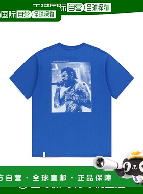 韩国直邮MAHAGRID 男士T恤MG2EMMT520DBL INTERNATIONAL TOUR TEE