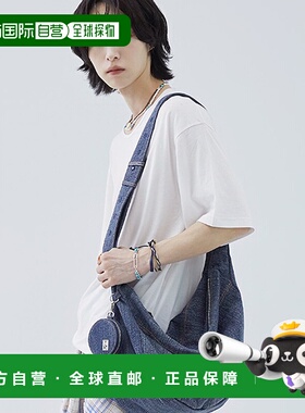 韩国直邮MIMTHEWARDROBE公用邮差包M233DB1MB MONTA DENIM MESSEN