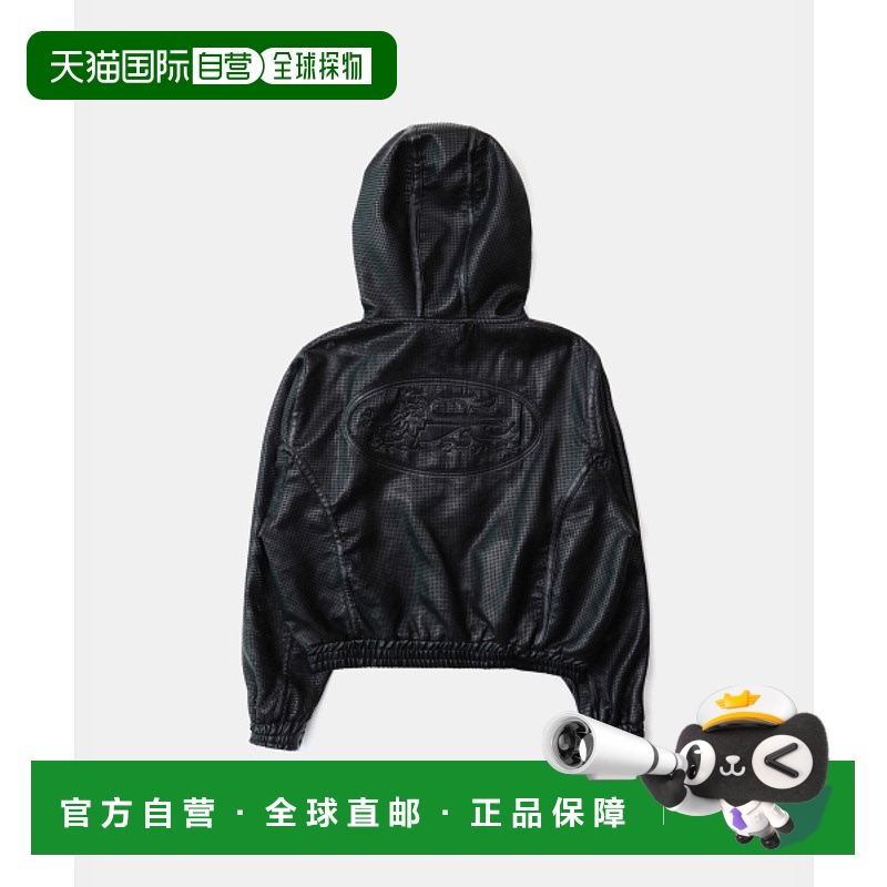 韩国直邮BADBLOOD 公用运动茄克/外套w-hde25-033 Perforated Lea