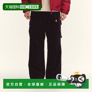 韩国直邮KANGOL Retrocore Code Cargo Trooper 4545 紫色休闲裤