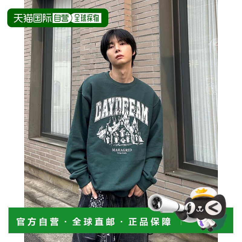 韩国直邮MAHAGRID 男士卫衣MG2FSMM442AGN DAYDREAM SWEATSHIRT G