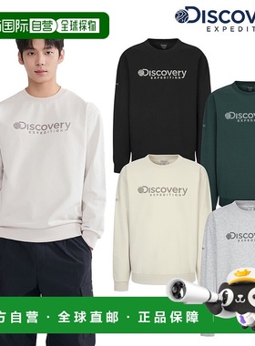 韩国直邮Discovery Expedition 中性洛根人对人 DXMT31054卫衣