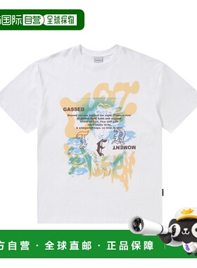 韩国直邮GOTTER GALLERY 男士T恤 GT25SUTP09WH SLAM POET T-SHIR