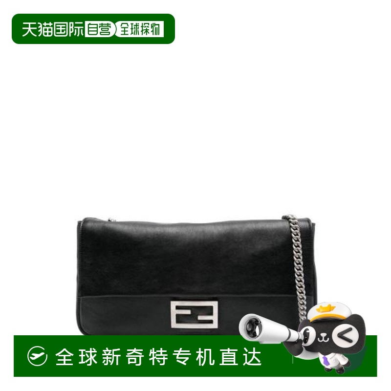 韩国直邮FENDI24FW单肩包女AS7A 8BR828 F1QD0 BLACK