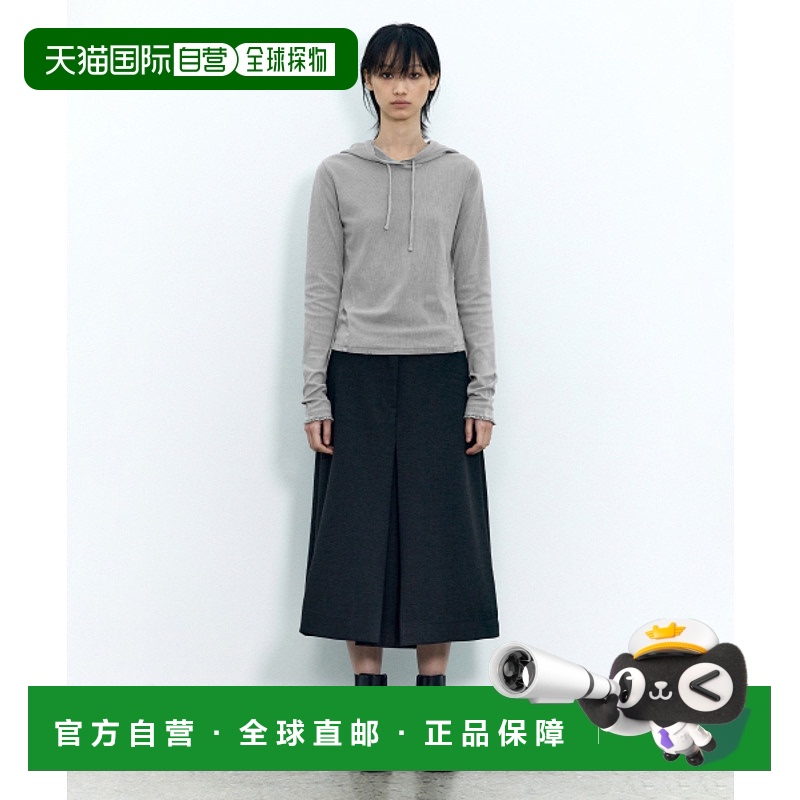 韩国直邮INSILENCE女款设计师新款秋冬高级简约时尚半身裙IW2D4SK