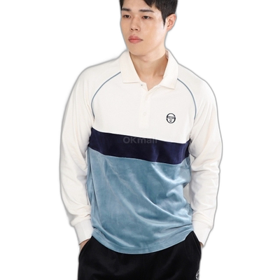 韩国直邮Sergio Tacchini NOCI天鹅绒长袖POLO衫 男女通用 2024年