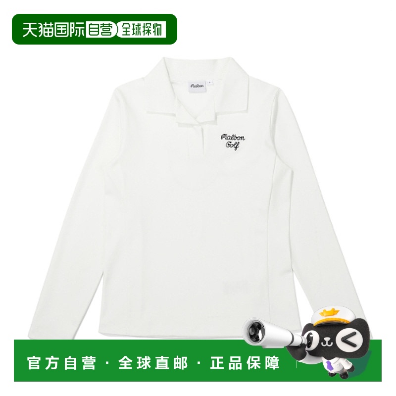 韩国直邮MALBON GOLF 女士Polo衫M4322PTL12OWT Performance Long