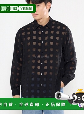韩国直邮SUNFLOWER 请穿黑色衬衫 (1225/1125) 长袖衬衫男装