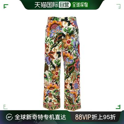 韩国直邮ETRO24SS直筒裤女WREA001699SP520X0800 Multicolor