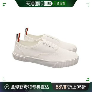 韩国直邮Thom 女式 运动鞋 传统 白色 高帮鞋 棉质 1120 Browne
