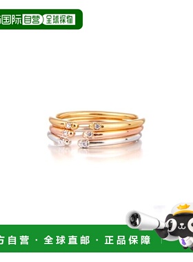 韩国直邮Rita Monica 戒指300570998 BUBBLE TRIPLE RING B配饰