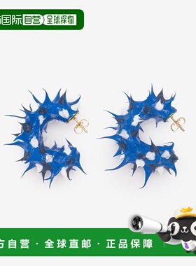 韩国直邮SUNNEI 女士CACCWJEW031MET0077577RUBBERIZED TUFT EARRI