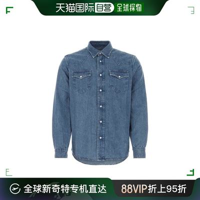 韩国直邮WOOLRICH24SS长袖衬衫男CFWOSI0099MRUT3347 31067 Blue